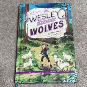 Wesley and the Wolves Hardcover Book - The Good and The Beautiful (Purple/Green)
